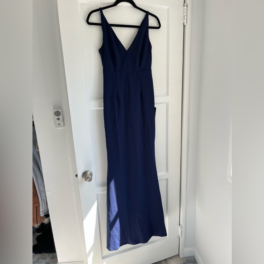 NWT Lulu's Deep Blue Maxi Dress